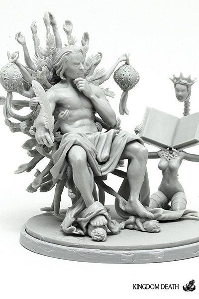 Details about  / The Scribe Resin Figure Kingdom Death Tabletop Game